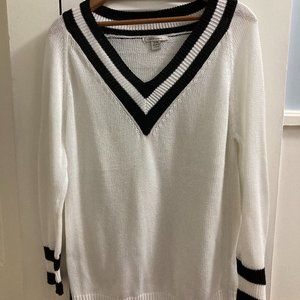 "tennis" sweater